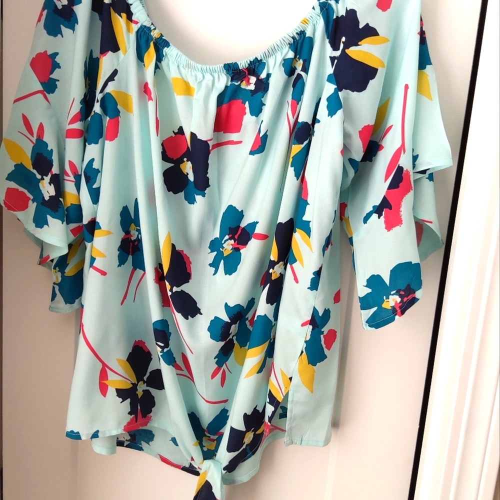 Lane Bryant  off the shoulder blouse